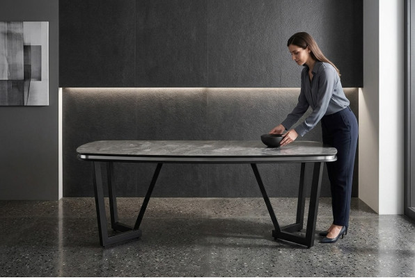 Modern dining table dining room wood dining tables table style black design