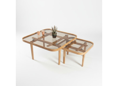Modern wooden tables designer living room coffee tables luxurious glass tables