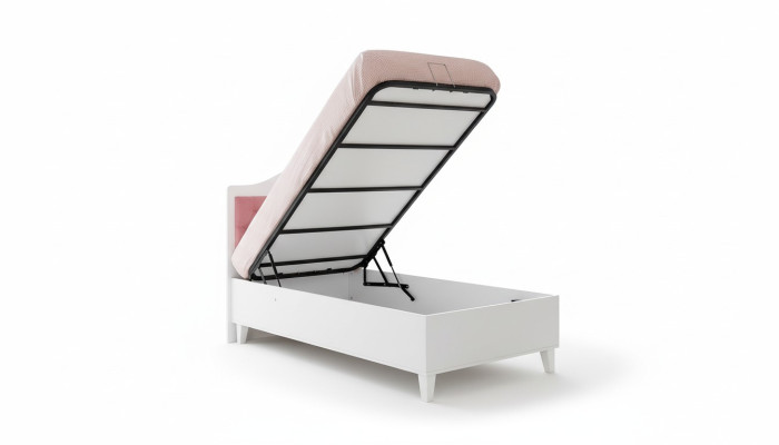 Stylish single bed children's bed children's room furniture bed with storage