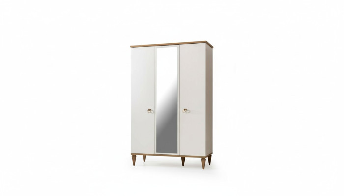 Luxurious white wardrobe designer wooden cabinet glass cabinet furniture