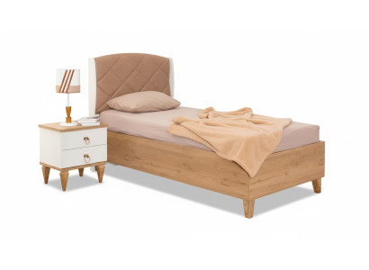 Brown cushion children's bed designer functional bed pull-out beds
