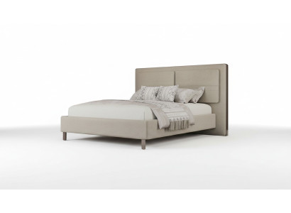 Upholstered bed 180 x 200 cm double bed bedroom luxury wooden furniture new