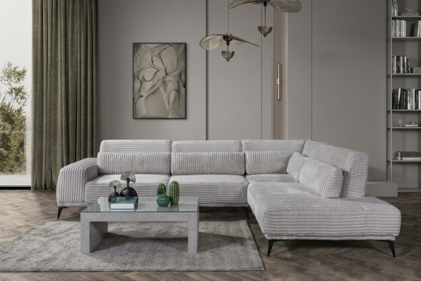 Stylish corner sofa L-shape luxury living room landscape sofas couches