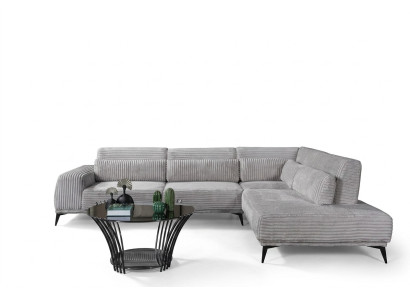 Stylish corner sofa L-shape luxury living room landscape sofas couches