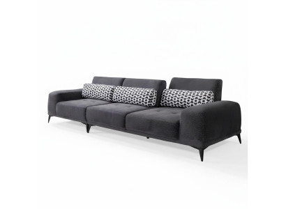 Gray 4-seater living room luxury couch modern couch upholstered furniture new