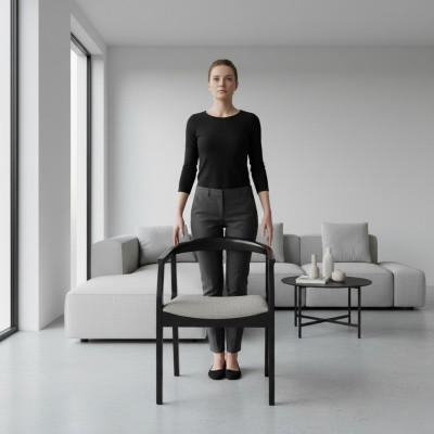 Black beige dining chair dining chairs designer armchairs.