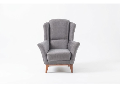 Armchair Single-Seater Designer Living Room Upholstered Armchair Fabric 1-Seater