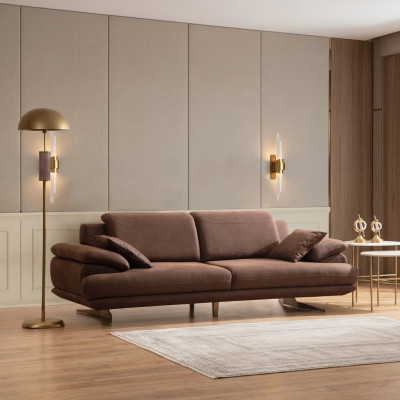 Luxurious three-seater designer 3-seater living room exclusive couches