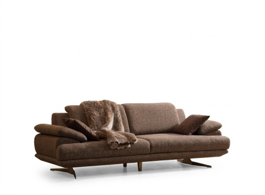 Stylish three-seater living room sofa luxury 3-seater exclusive couch