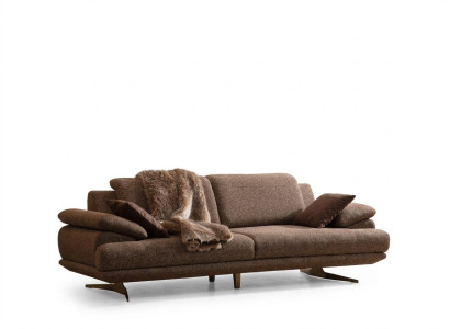 Stylish three-seater living room sofa luxury 3-seater exclusive couch