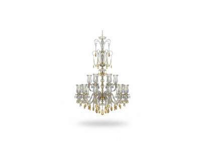 Designer silver gold chandeliers, living room pendant chandeliers.