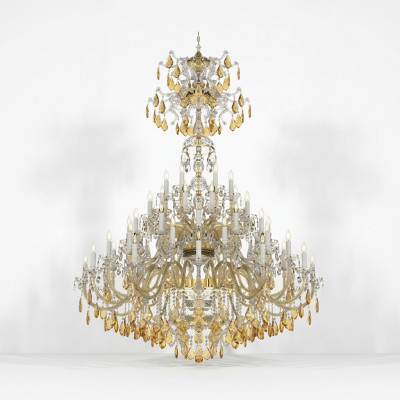 Elegant crystal chandelier living room lighting interior area chandelier