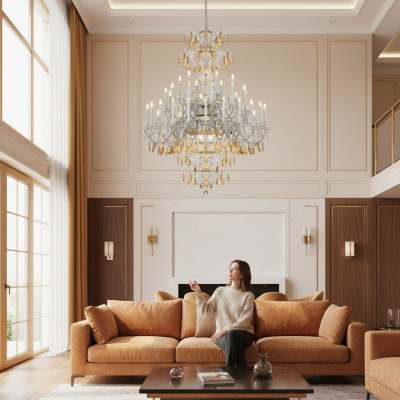 Lamp chandelier designer exclusive pendant light living room style
