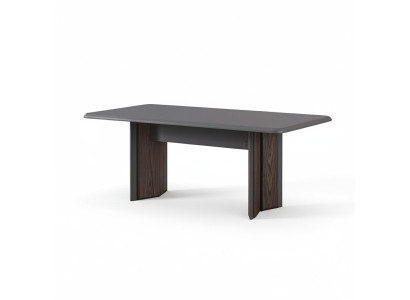 Designer dining table modern furniture in dining room gray exclusive novelty