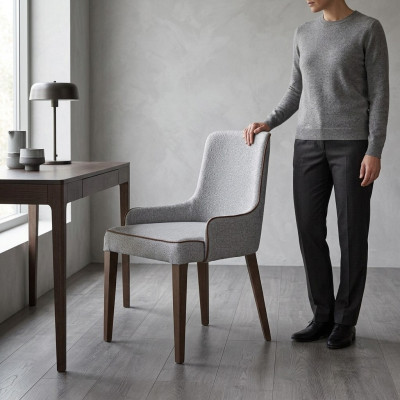 Dining room chair kitchen chair dining room chairs new textile solid wood