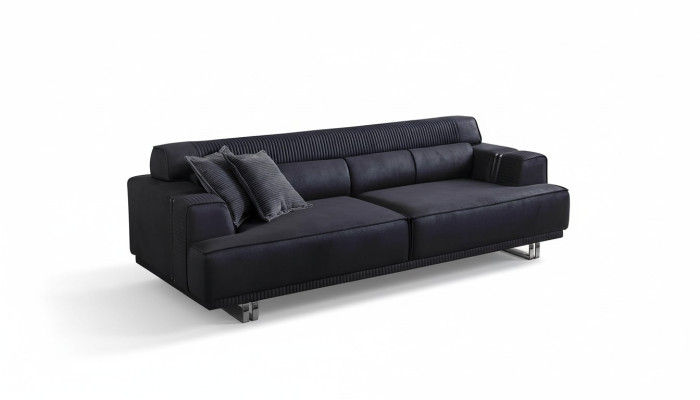 Sofa 3-seater modern furniture white living room luxury designer 235cm furnishing
