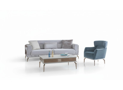 Living room set, suite group, furnishings, sofa, couches, coffee table, 3-piece.