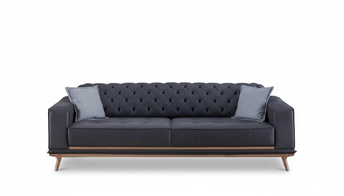 Sofa 4-seater design sofas upholstery fabric relax seating furniture modern