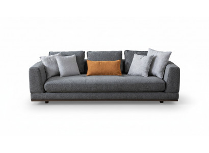 Sofa 3 Seater Modern Furniture White Living Room Luxury 243cm Three-Seater