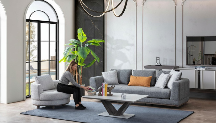 Luxury Sofa Set Couch Upholstery Set Sofa Couches 3-piece Coffee Table