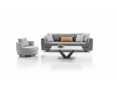 Luxury Sofa Set Couch Upholstery Set Sofa Couches 3-piece Coffee Table