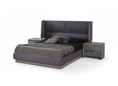 Bedroom Set Luxury Complete Bed 2x Nightstand Modern 3-piece New
