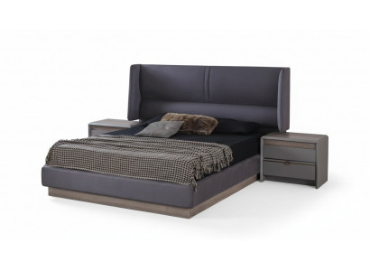 Bedroom Set Luxury Complete Bed 2x Nightstand Modern 3-piece New