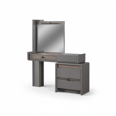 Modern luxury vanity table in bedroom console table new gray