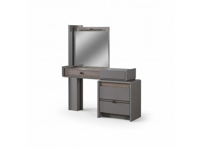 Modern luxury vanity table in bedroom console table new gray