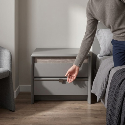 Nightstand Design Furniture Nightstands Wood Bedroom Side Table