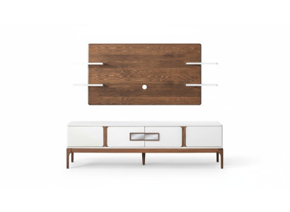 Style living room set, wall unit 2-piece. Sideboard, TV wall panel, wall units.