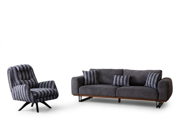 Living room set Designer Sofa Suite 4 +1 Seater Suite Couches Furniture 2-piece.