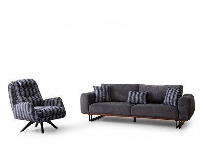 Living room set Designer Sofa Suite 4 +1 Seater Suite Couches Furniture 2-piece.