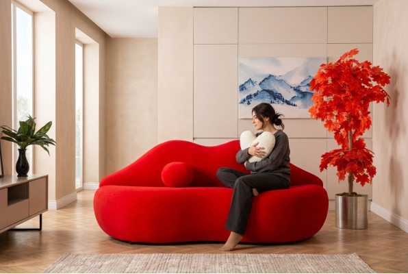 Luxury Couch Upholstery Furniture Design Three-Seater Sofas Furniture Living Room