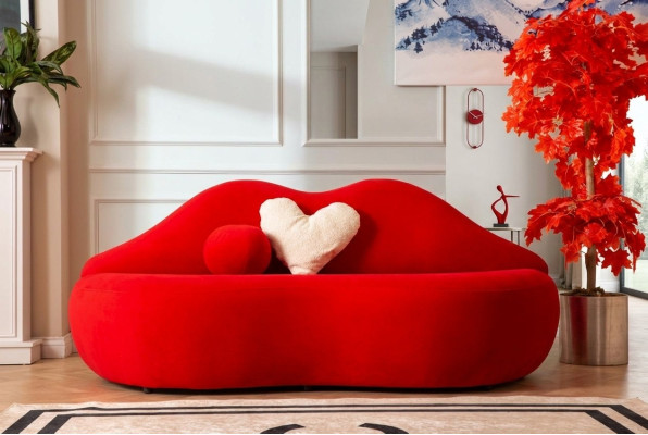 Luxury Couch Upholstery Furniture Design Three-Seater Sofas Furniture Living Room