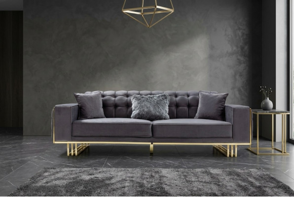 sofa luxury furniture living room feet 240cm couch sofas couches 3-seater