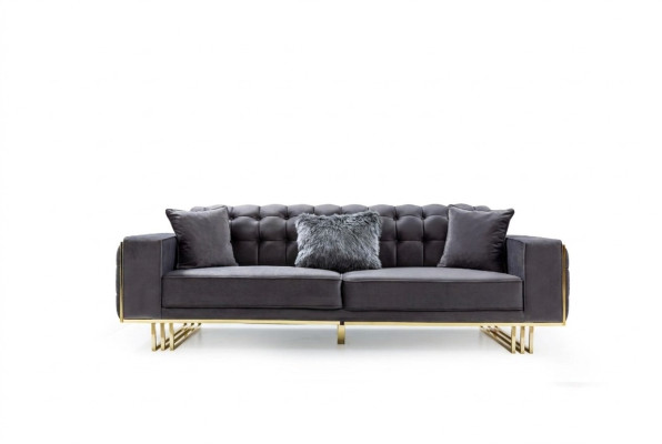 sofa luxury furniture living room feet 240cm couch sofas couches 3-seater