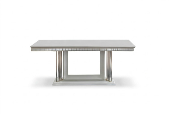 Exclusive designer dining table modern furniture in dining room white table 200x100