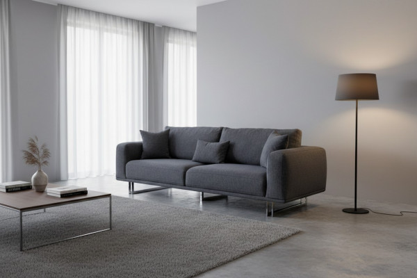 Modern sofa 3-seater furniture in living room designer luxury couches furnishings