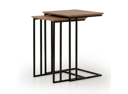 Living room 2x side table table design furniture luxury furnishings modern