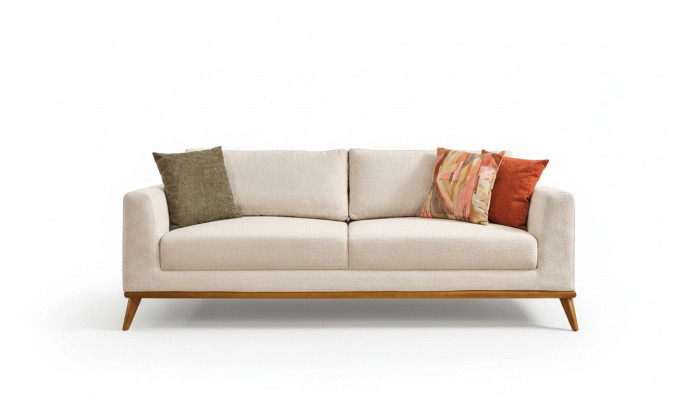 Stylish Sofa 3-Seater Design Furniture Living Room Luxury Sofas 223cm