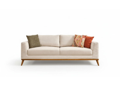 Stylish Sofa 3-Seater Design Furniture Living Room Luxury Sofas 223cm