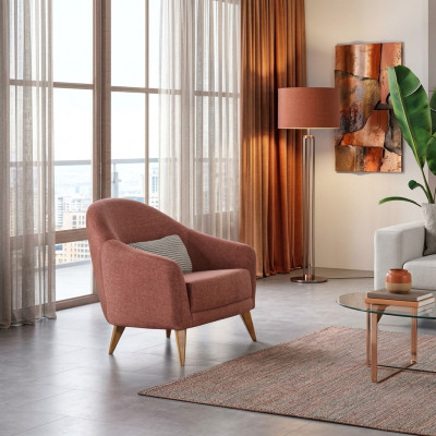 Luxury Armchair Stylish Furniture Living Room Lounge Club Design Single Seater