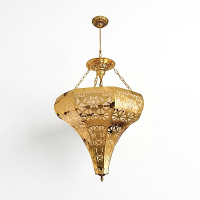 Ceiling lamp A golden pendant light living room luxury lamp luminaire