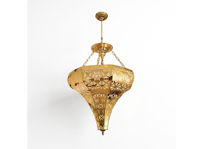 Ceiling lamp A golden pendant light living room luxury lamp luminaire