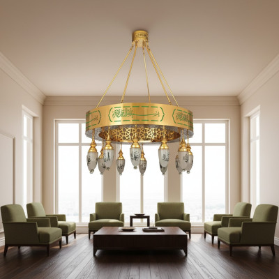 Chandelier Light Crystal Lamp Lighting Ceiling Light Lamp 120x135