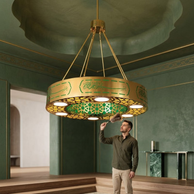 Chandelier crystal lamp light ceiling lamp 120x135