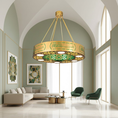 Chandelier crystal lamp light ceiling lamp 120x135