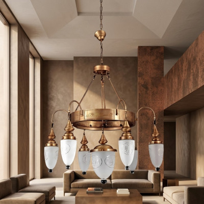 Pendant lamp chandelier crystal lamp ceiling light lamps 90x125