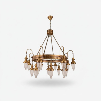 Antique Style Light Lamp Chandelier Knight Round Lamps Ceiling Light